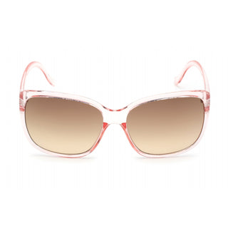 Calvin Klein Retail CK20518S Sunglasses Crystal Rose  / Brown Gradient