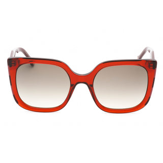 Carolina Herrera HER 0128/S Sunglasses BURGUNDY RED / BROWN SF