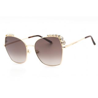 Carolina Herrera HER 0145/S Sunglasses ROSE GOLD / BROWN SF