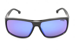 Carrera 8038/S Sunglasses Grey Blue / Blue Mirror
