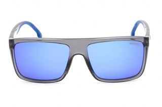 Carrera 8055/S Sunglasses Grey / Grey with Blue Mirrored