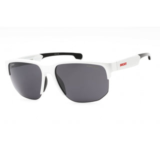 Carrera CARDUC 028/S Sunglasses MATTE WHITE/GREY