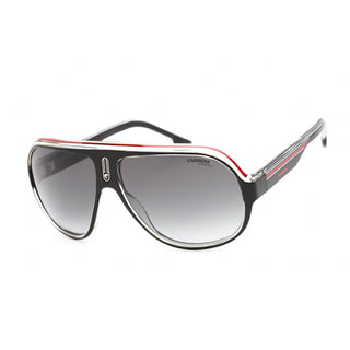 Carrera SPEEDWAY/N Sunglasses BLACK WHITE RED/GREY SHADED