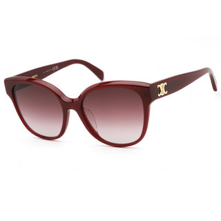 Celine CL40204F Sunglasses Shiny Bordeaux / Bordeaux Polarized