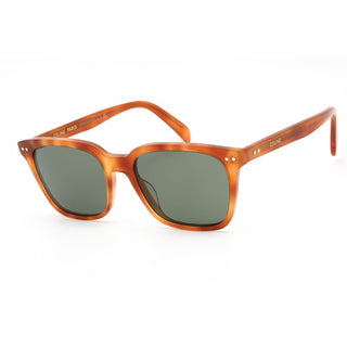 Celine CL40207I Sunglasses blonde havana / green