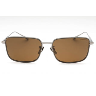 Chopard SCHF84M Sunglasses Shiny Ruthenium / Brown