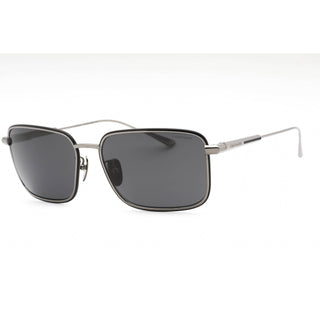 Chopard SCHF84M Sunglasses Shiny Ruthenium Silver / Dark Grey