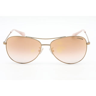 Coach 0HC7079 Sunglasses Light Gold / Rose Gold Gradient Flash