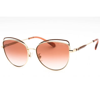 Coach 0HC7162 Sunglasses Light Gold / Nutmeg / Amber Gradient