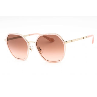 Coach 0HC7167B Sunglasses Shiny Gold/Pink/Gradient Brown Pink