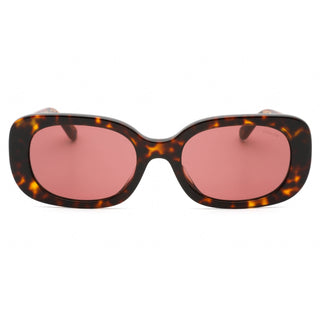 Coach 0HC8358U Sunglasses Dark Tortoise/ Dark Violet