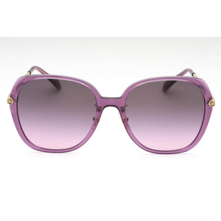 Coach 0HC8403D Sunglasses Transparent Purple / Grey Purple Gradient