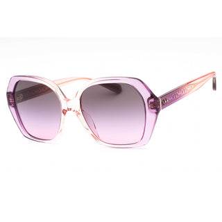 Coach 0HC8404U Sunglasses Transparent Amethyst Purple/Pink Gradient/Purple G