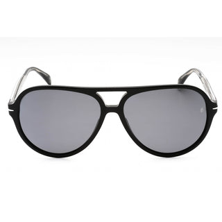 David Beckham DB 1091/S Sunglasses BLACK / GREY PZ