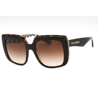 Dolce & Gabbana DG4414 Sunglasses Dark Havana/Brown Gradient