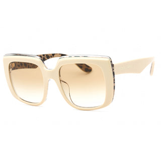 Dolce & Gabbana 0DG4414F Sunglasses White Leo/Gradient Light Brown
