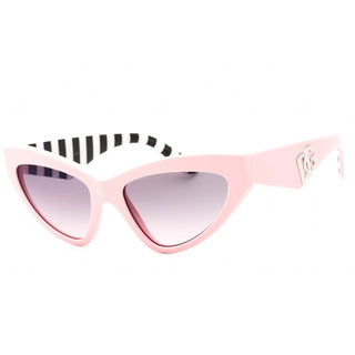 Dolce & Gabbana 0DG4439 Sunglasses Pink / Rose Gradient Grey Mirror Blue