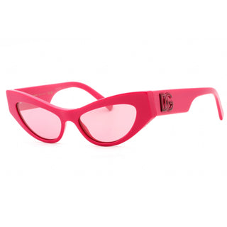 Dolce & Gabbana 0DG4450 Sunglasses Fuchsia / Pink with Light Silver Internal Mirror