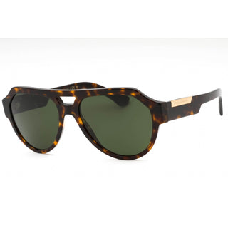 Lunettes de soleil Dolce &amp; Gabbana 0DG4466 Écaille foncée / Vert