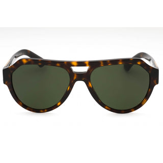 Lunettes de soleil Dolce &amp; Gabbana 0DG4466 Écaille foncée / Vert