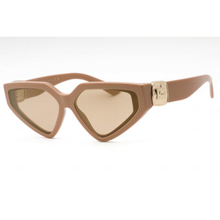 Lunettes de soleil Dolce &amp; Gabbana 0DG4469 Camel / Marron clair effet miroir Flash Gold