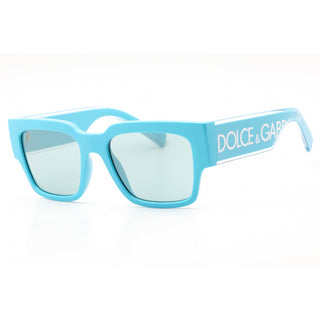 Dolce & Gabbana 0DG6184 Sunglasses Azure / Petrol Green Silver Mirror