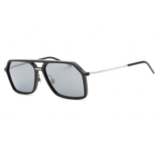 Dolce & Gabbana 0DG6196 Sunglasses Black/Gunmetal  / Light Grey Mirrored Black