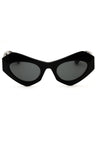 01A - Shiny black / Smoke