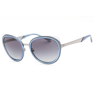 Emporio Armani 0EA2146 Sunglasses Glossy Gunmetal/Transparent Blue / Gradient Blue