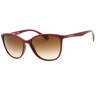 Emporio Armani 0EA4073 Sunglasses Bordeaux  / Brown Gradient