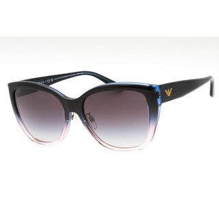 Lunettes de soleil Emporio Armani 0EA4198F Transparent Dégradé Bleu Rose / Dégradé Gris