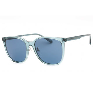Emporio Armani 0EA4206D Sunglasses Transparent Shiny Blue/Blue