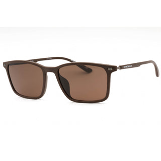 Lunettes de soleil Emporio Armani 0EA4223U Marron mat / Marron