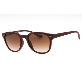 Lunettes de soleil Emporio Armani 0EA4225U Bordeaux mat / marron dégradé