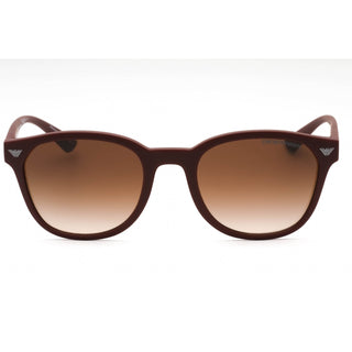 Lunettes de soleil Emporio Armani 0EA4225U Bordeaux mat / marron dégradé