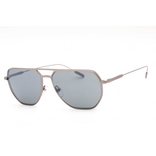 Ermenegildo Zegna EZ0207 Sunglasses Matte Light Ruthenium / Smoke Mirror