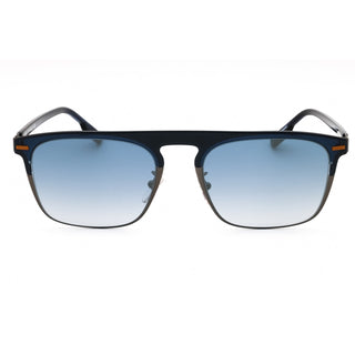 Ermenegildo Zegna EZ0216-H Sunglasses shiny blue / blue mirror