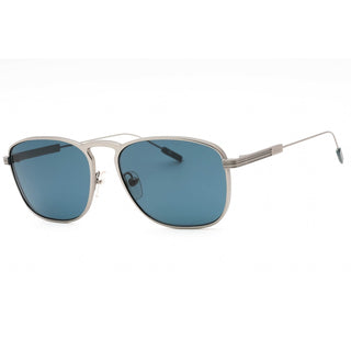 Ermenegildo Zegna EZ0219 Sunglasses shiny light ruthenium / blue