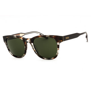 Ermenegildo Zegna EZ0222 Sunglasses dark brown/other / green