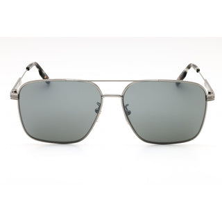 Ermenegildo Zegna EZ0224-D Sunglasses shiny light ruthenium / smoke mirror