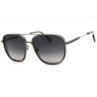 Ermenegildo Zegna EZ0226-D Sunglasses shiny gunmetal  / gradient smoke