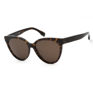 Fendi FE40008U Sunglasses Tortoise / Brown