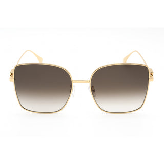 Fendi FE40013U Sunglasses Gold / Brown Gradient