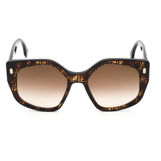 Fendi FE40017I Sunglasses Tortoise / Brown Gradient