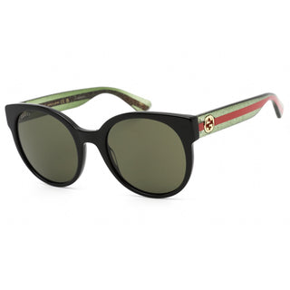 Gucci GG0035SN Sunglasses Black / Green