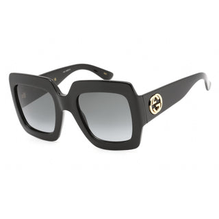 Gucci GG0053SN Sunglasses Black / Grey Gradient
