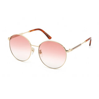 Gucci GG0206SK Sunglasses Shiny Endura Gold / Orange Gradient