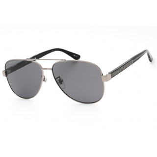 Gucci GG0528S Sunglasses Ruthenium/Grey