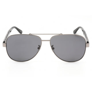 Gucci GG0528S Sunglasses Ruthenium/Grey