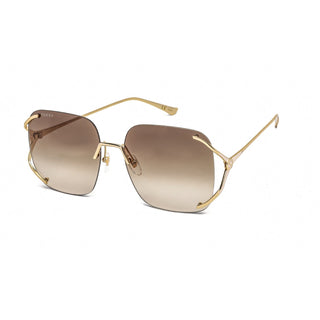 Gucci GG0646S Sunglasses Gold / Brown Gradient